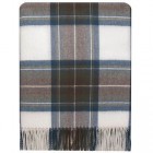 Lambswool Blanket - Stewart Blue Dress Tartan